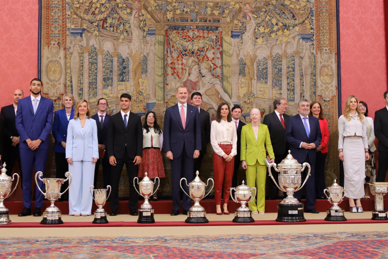 La triatleta paralímpica Susana Rodríguez recibe el Premio Reina Letizia de los Premios Nacionales del Deporte  