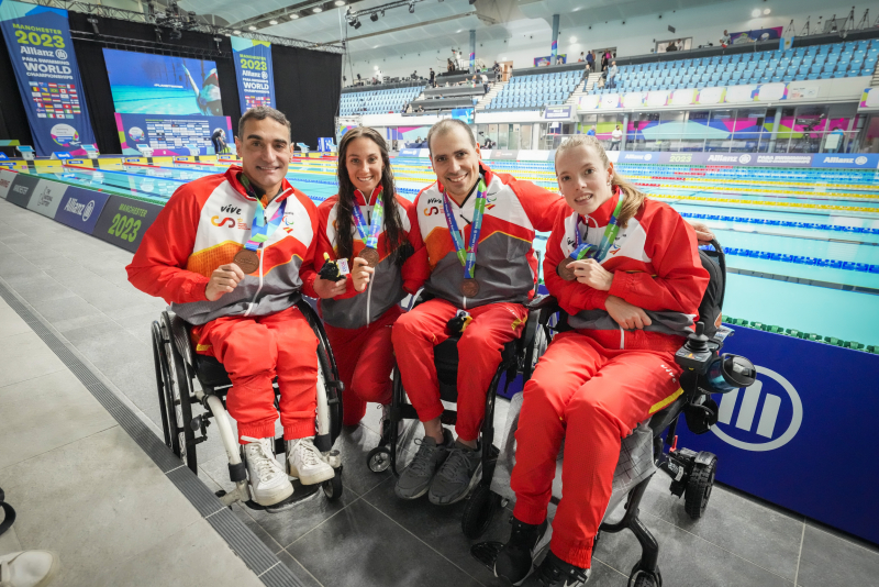 Nadadores españoles en el Mundial de Manchester 2023