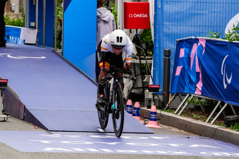 Ricardo Ten se proclama campeón paralímpico en contrarreloj y completa el triplete en París 2024