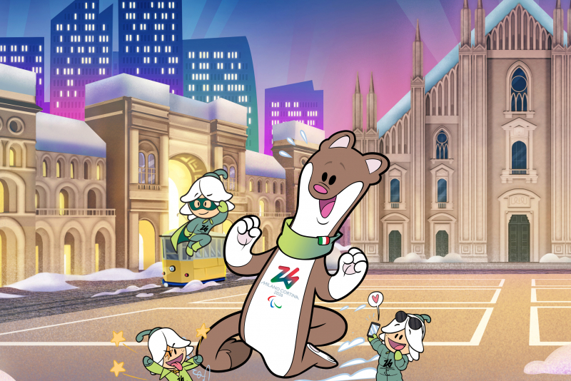 Mascota de los Juegos Paralímpicos de 2026