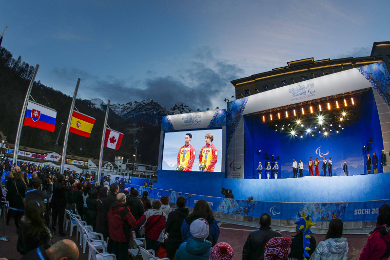 Jon Santacana y Miguel Galindo en Sochi 2014