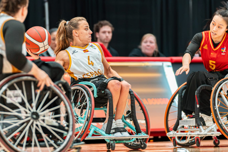 Sexto y séptimo puesto para las selecciones femenina y masculina de baloncesto en silla de ruedas en el Mundial