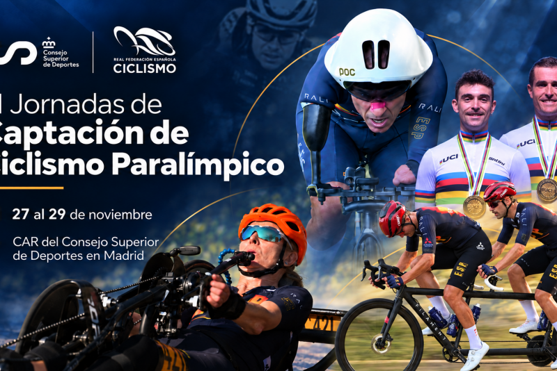 VI Jornadas de captación de ciclismo paralímpico