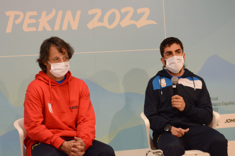 Vic González y Pol Makuri, abanderados del Equipo Paralímpico español en Pekín 2022