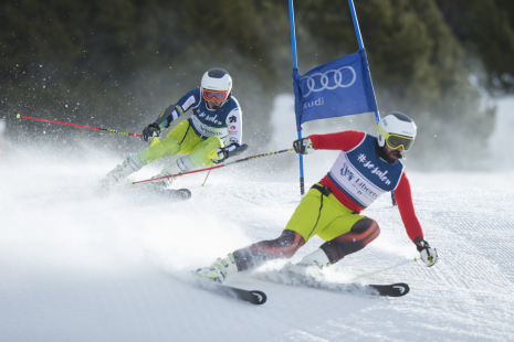 Imagen de Jon Santacana y Miguel Galindo preparan los Juegos Paralímpicos de Pyeongchang 2018.