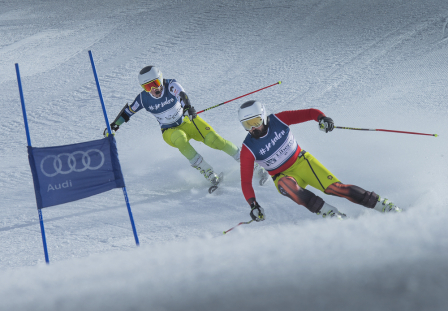 Imagen de Jon Santacana y Miguel Galindo preparan los Juegos Paralímpicos de Pyeongchang 2018.