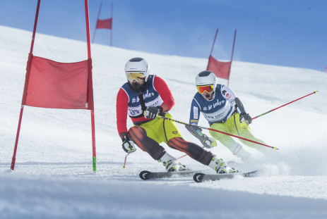 Imagen de Jon Santacana y Miguel Galindo preparan los Juegos Paralímpicos de Pyeongchang 2018.