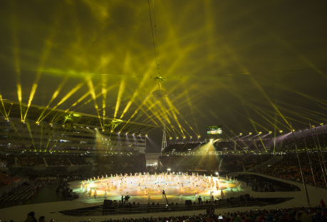 Imagen de Ceremonia de inauguración Pyeongchang 2018.