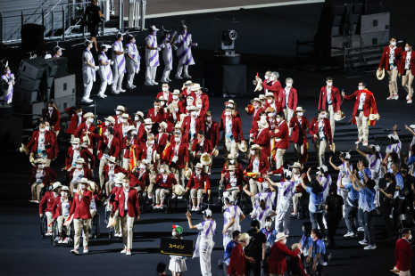 Desfile ceremonia de apertura Tokio 2020