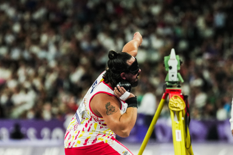 Álvaro del Amo gana la medalla de bronce en lanzamiento de peso