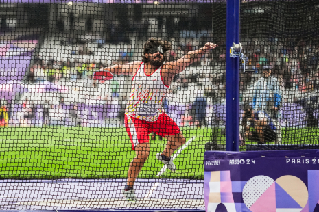 Álvaro del Amo gana el bronce en la final de lanzamiento de disco 