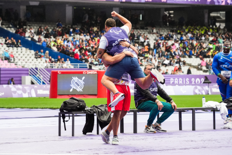 Álvaro del Amo gana el bronce en la final de lanzamiento de disco 