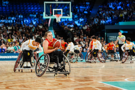 Nuevo partido de las chicas españolas de baloncesto en silla de ruedas