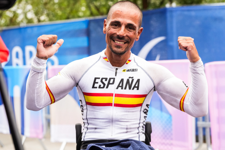 Sergio Garrote gana la plata en la final de la carrera de ruta masculina - H2