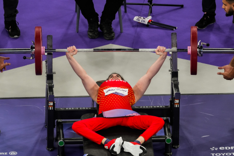 Loida Zabala Oller en la final de mujeres -50 KG 