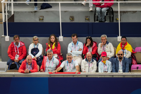 Elena de Borbón disfruta del tenis