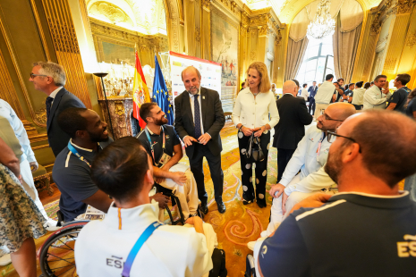 La infanta Elena fiel seguidora del equipo paralímpico