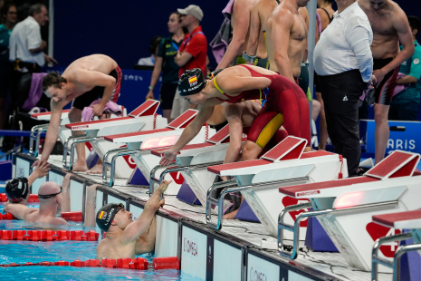 España se despide de la piscina de París