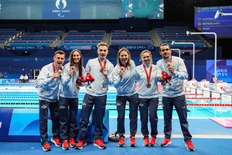 Una nueva alegría en natación