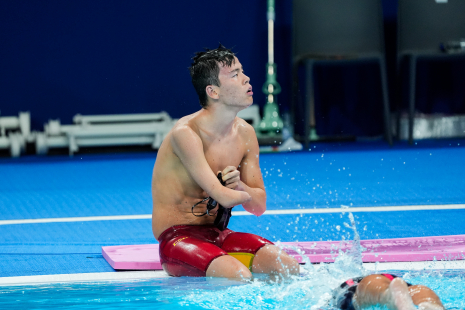 Jian Wang logró un diploma paralímpico