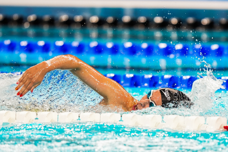 Marian Polo en las series mujeres 200M estilo individual - SM13