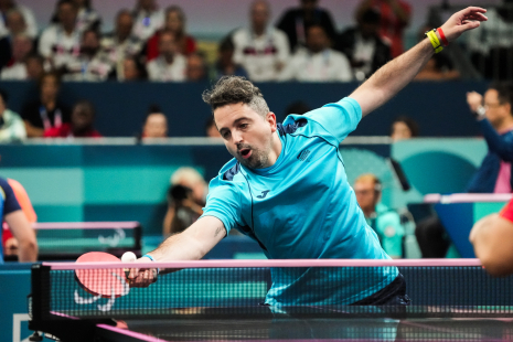 Jorge Cardona en los octavos de final hombres individual - clase 9 
