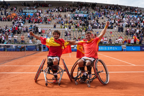 Martín de la Puente y Daniel Caverzaschi bronce en dobles
