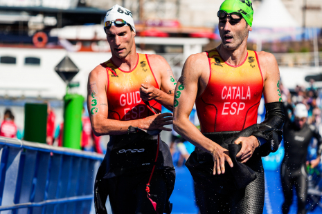 Nutrida representación española en el triatlón