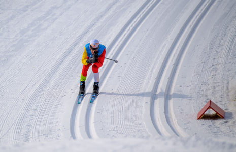 Pol Makuri entrenando en el Centro de Biatlón de Zhangjiakou JJPP Pekín 2022 © Oliver Kremer 2022 - http://sports.pixolli.com