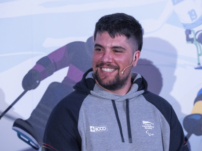 Javier Marcos presentación Equipo Milán Cortina 2026