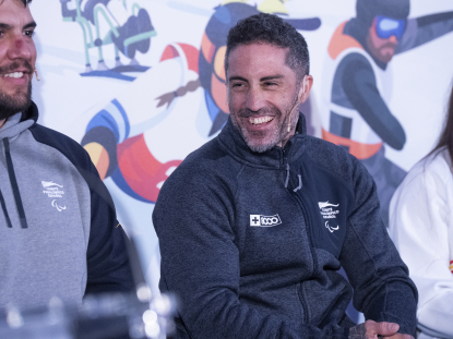 Higinio Rivero presentación Equipo Milán Cortina 2026