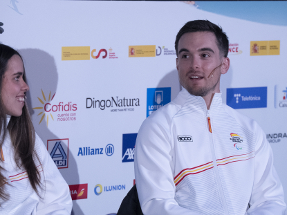 Emilio Redondo presentación Equipo Milán Cortina 2026