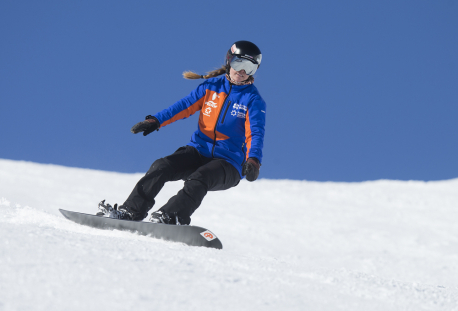 Imagen de Astrid Fina prepara los Juegos Paralímpicos de Pyeongchang 2018.