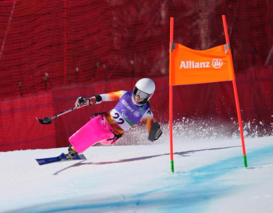 Audrey Pascual descenso medalla de plata en JJPP de Milán Cortina 2026