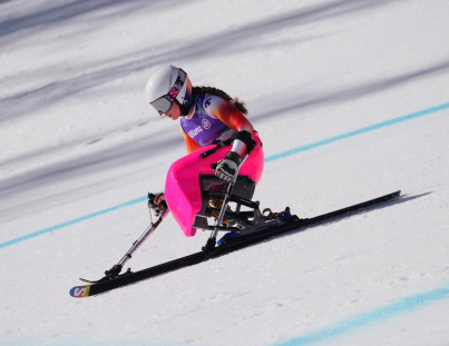 Audrey Pascual descenso medalla de plata en JJPP de Milán Cortina 2026