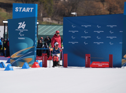 Higinio Rivero sprint, biatlón JJPP de Milán Cortina 2026