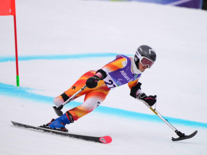 María Martín-Granizo 1ª manga slalom gigante Milán Cortina 2026