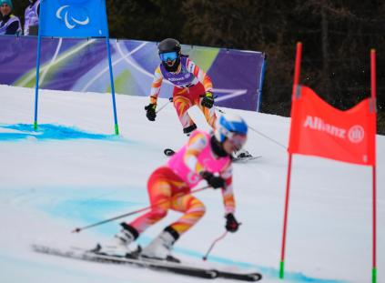 Alejandra Requesens y Victoria Ibáñez 2ª manga del gigante Milán Cortina 2026