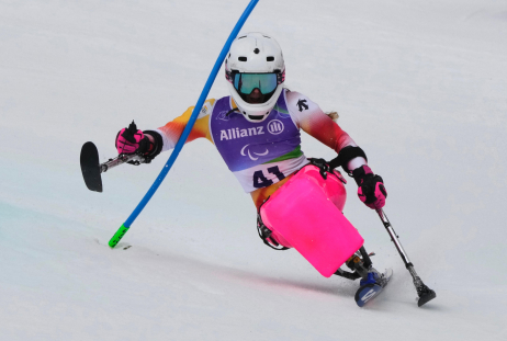 Audrey Pascual 1ª manga del slalom Milán Cortina 2026
