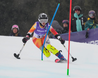 María Martín-Granizo 1ª manga del slalom Milán Cortina 2026