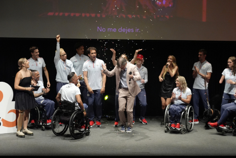 Momento de la presentación
