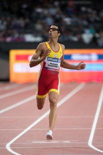 Joan Munar, plata en los 200 metros T12 en el Campeonato del Mundo de Atletismo Paralímpico Londres 2017.