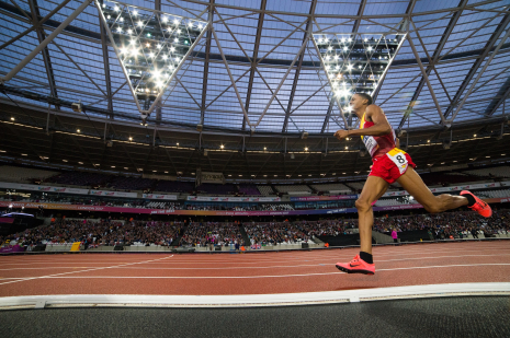 Deliber Rodriguez conquistó la medalla de plata en los 800 metros T20 en el Mundial de Atletismo Paralímpico Londres 2017.