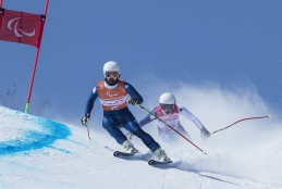 Jon Santacana y Miguel Galindo 4º puesto en descenso en Pyeongchang 2018