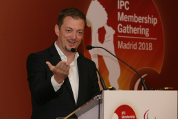 Andrew Parsons, en el IPC Gathering Madrid 2018