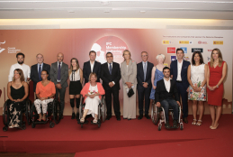 Foto de familia en el acto de bienvenida del IPC Gathering Madrid 2018
