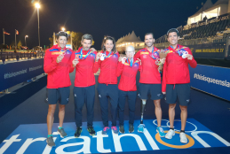 Los medallistas españoles, en el Mundial de Goldcoast