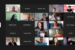 Momento del seminario digital de Trainers Paralímpicos