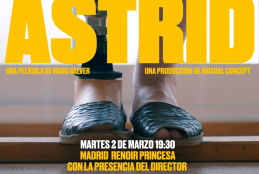 Cartel estreno 'Astrid' en cines