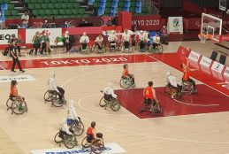 Partido entre España y Argelia en los Juegos Paralímpicos de Tokio 2020